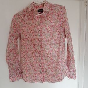Liberty Prints flowered dress shirt